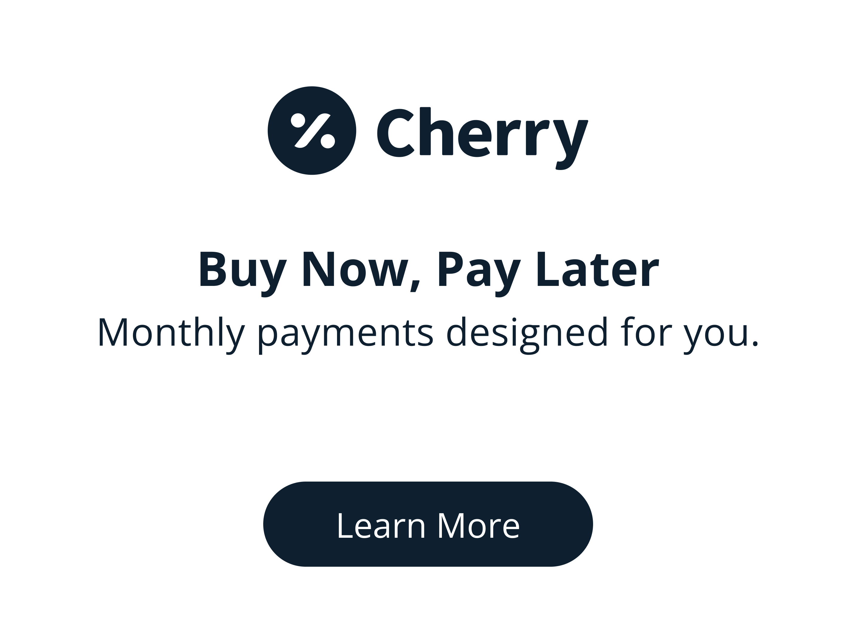 Cherry Buy Now Pay Later Infographic